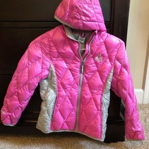 Gerry girls light weight puffer jacket with hood